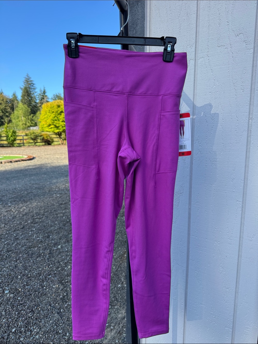 Danskin Magenta High-Waist Leggings